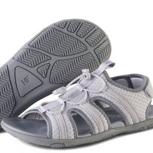 NWT HIKE FOOTWEAR Gray Sandals EU 39 W 8/8.5